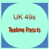 Uk Teatime Results